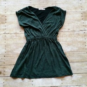 Pins and Needles V-neck Tunic Small